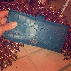 Coach Crocodile Wallet